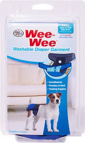 Wee Wee Washable Dog Diaper Garment Xx Small