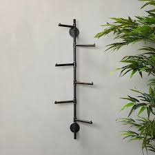 Wall Mounted Vertical Six Prong Coat Hooks Coat Hooks Coat Hooks Hallway Wall Mounted Coat Rack