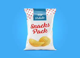 Free Potato Chips Snack Pack Packaging Mockup Psd In 2020 Snack Chips Chip Packaging Snack Packs