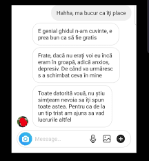 Cred ca sunt clar la ce ma refer. Ghidul De ConversaÈii