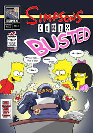 Busted (The Simpsons) [Gundam888] Porn Comic - AllPornComic