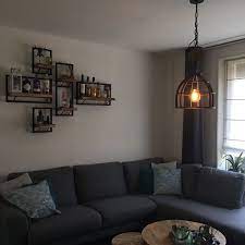 hanglamp woonkamer industrieel zwart voor huiskamer bij zithoek salontafel of bijzettafel lampenlicht