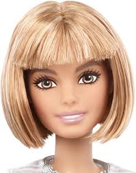 barbie with short brown hair