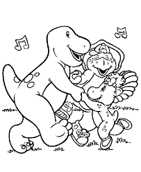 Maybe you would like to learn more about one of these? Free Barney Coloring Pages Coloring Home