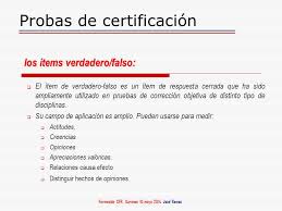 Por @alvy — 17 de octubre de 2007. Probas De Certificacion Formacion Cfr Formacion Cfr Los Items De Verdadero Falso Jose Ramos Dpto Italiano Eoi De Vigo Formacion Cfr Ourense 10 Mayo Ppt Descargar