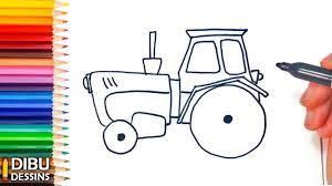 If you found any images copyrighted to yours, please contact us and we will remove it. Comment Dessiner Un Tracteur Dessin De Tracteur Youtube