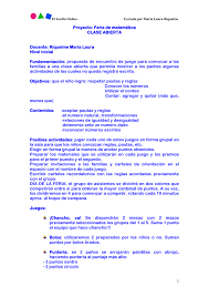 Secuencia semanal para el tratamiento del proyecto el siguiente proyecto será llevado a cabo dos veces por semana los días miércoles y viernes. Proyecto De Matematicas Clase Abierta
