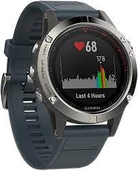 Garmin fēnix 5, Premium and Rugged Multisport GPS Smartwatch, Granite Blue  : Sports & Outdoors - Amazon.com