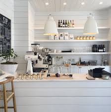 21 Great Coffee Bar Ideas For The Coffee Enthusiast Matchness Com Coffee Shops Interior Minimalist Kitchen Shop Interiors