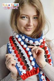 Crochet Novelty Scarf Pattern PDF