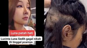 4 Fakta Lucinta Luna Batal Nikah dengan Alan, Curhat Kena Mental Illness  dan Botaki Kepala