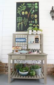 Patio Garden Farmhouse Potting Benches Farmhouse Decor Spring Home