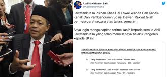Astro awani 1.773 views5 year ago. Formerly Charged With Molestation Shahidan S Inclusion In Select Committee For Women Children Slammed By Mps