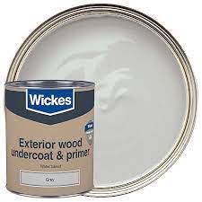 Are you willing to sit outside, relax, and embrace the shining sun? Wickes Exterior Primer Undercoat Paint Grey 750ml Wickes Co Uk