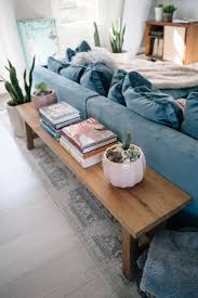 Console tables offer new storage areas that feel natural and light. Living Room Reveal Rove Concepts Hugo Sectional Review Jess Ann Kirby