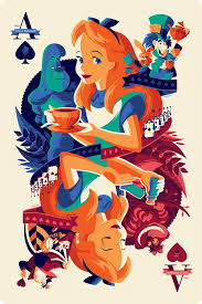 Mondo S Never Grow Up A Disney Art Show Opens Today And We Ve Got More Amazing Art To Share Disney Posters Disney Art Disney Alice