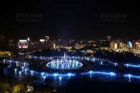 Deschiderea oficiala a fantanilor din piata unirii, bucuresti, 2019. Bucuresti Fantani Piata Unirii Inquam Photos