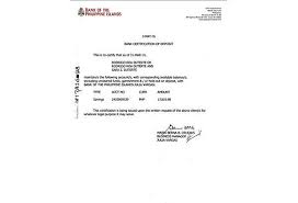 Image Result For Sample Of Bank Certificate In Bpi 14th Birthday Party Ideas Certificate 14th Birthday
