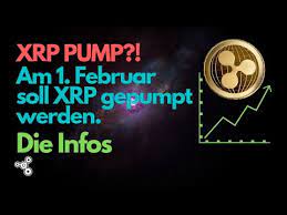 Pump and dump schemes, of course, leverage the perceived value of the asset in question, not its intrinsic value separate from the speculative interest in the asset. Xrp Pump Am 1 Februar Soll Xrp Gepumpt Werden Die Infos Youtube