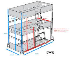triple bunk bed diy ikea hackers triple bunk bed bunk bed plans diy bunk bed