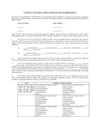 Every child, without any exception whatsoever, shall be entitled to these rights the child, for the full and harmonious development of his personality, needs love and understanding. Usa Child Custody And Visitation Agreement Between Parents Legal Forms And Business Templates Megadox Com
