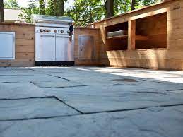 Slate is extremely delicate, so buy more than you think you'll need. Slate Patios Hgtv