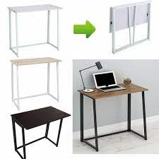 Fold up office desk *see offer details. 3 Colors Small Foldable Computer Desk Folding Laptop Pc Table Home Office Study Gaming Desk Wish