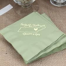 Personalized party napkins, custom wedding napkins. Submit Your Own Artwork Cocktail Napkins My Wedding Reception Ideas
