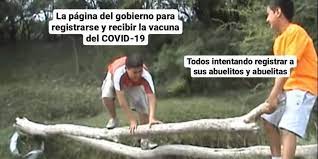 El wey que ya registró para la vacuna a sus papás, sus suegros, sus abuelos, sus tíos y hasta a su padrino de la primera comunión. Se Cae Pagina De Registro Para Vacuna Contra Covid Y Usuarios Reaccionan Con Memes