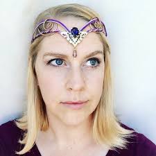 Elven Circlet NESSA Hand Wire Wrapped Crown