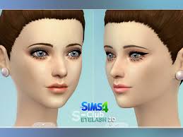 This file describes thelocations and file types that will be . Eyelash 01 By S Club At The Sims Resource Sims 4 Updates