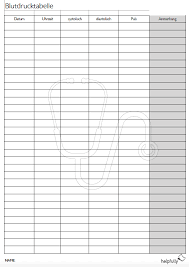 Template spreadsheet budget blank printable templates chart charts forms form. Blutdruck Messen Tabelle Zum Ausfullen Vorlage Pdf Helpfully De