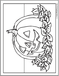 Halloween coloring pages for kids: 72 Halloween Printable Coloring Pages Jack O Lanterns Spiders Bats