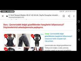 5 Sinif Sosyal Bilgiler Anadol Yayincilik Ders Kitabi Cevremizdeki Guzellikler Cevaplari Sayfa 40 41 42 43 44 Sayfalari Sorulari Ve Ceva Kitap Bilgi Sinif