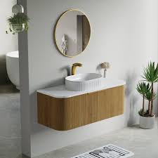 Small Bathrooms O N Floating Vanity