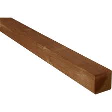 Poteau bois 7x7x120 / poteau droit bois finition garde corps royal 7x7x120 cm. Poteau Pin Carre Leroy Merlin