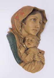 Madonna and Child Resin