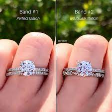 Decisions Decisions What S Your Wedding Band Pick A Classic Match 1 Or One With A Unique Twist 2 Comment Below Fine Jewelry Wedding Bands Diamond