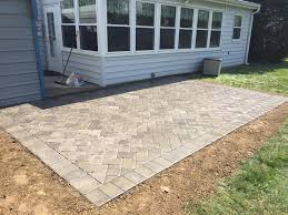 May 04, 2016 · so named because it resembles the skeleton of a herring fish. Paver Patio 45 Degree Herringbone Lgp Landscaping Llc Facebook