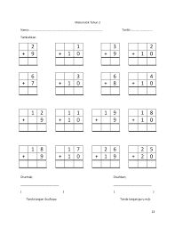 Latih tubi ini adalah dalam bahasa melayu dan mengandungi 20 soalan. Soalan Linus Matematik Tahun 2 Kuora 2