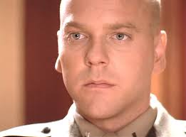 Happy birthday to Kiefer Sutherland! He's 58 today. He was such a  convincing jerk in Stand By Me and one of the coolest vampires ever. My  favorite movie of his is Flashback