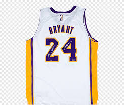 A virtual museum of sports logos, uniforms and historical items. Los Angeles Lakers Nba Jersey Autograph Basketball Nba White Active Shirt Png Pngegg