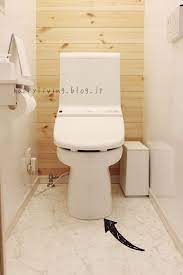 トイレと床の隙間に ダイソーのコンロ隙間ガード クリアなら目立たず汚れ防止 happy living 削ぎ家事研究室 powered by ライブドアブログ トイレそうじ トイレのデザイン トイレのアイデア