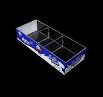 Detachable Clear Acrylic Candy Display Sign Holder Plexiglass Box