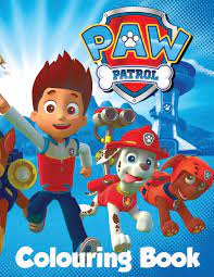 View and print the full version. Paw Patrol Colouring Book In The 60 Page A4 Size Colouring Book For Children We Have Put Together A Fantastic Collection Of Characters From Paw Patrol Including All The Badges To Colour