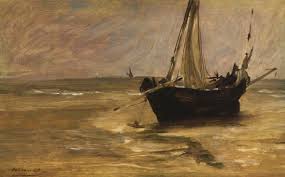 Edouard Manet 1873 Bateau De Peche A Berck Sur Mer Gemalde Kunst Skulpturen