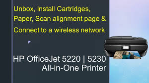 ساهم في نشر الموضوع للفائدة Hp Officejet 5220 5230 Printer Unbox Install Cartridges Paper Connect To Wireless Network Youtube