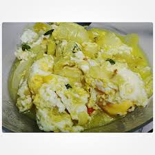 Resep olahan ini biasanya menggunakan telur ayam. Telur Hancur Tumis Dengan Bawang Holland Informasi Santai
