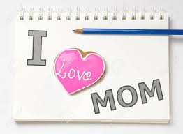 Amo A Mi Mamá En Un Cuaderno Fotos, Retratos, Imágenes Y ...
