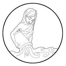 coloriage signe du verseau a imprimer peter walking on water analyse lds